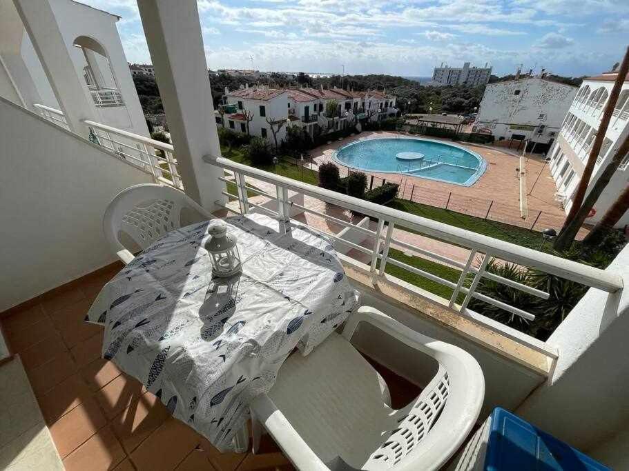 Mitjana Apartamento Con Piscina Ciutadella  Buitenkant foto